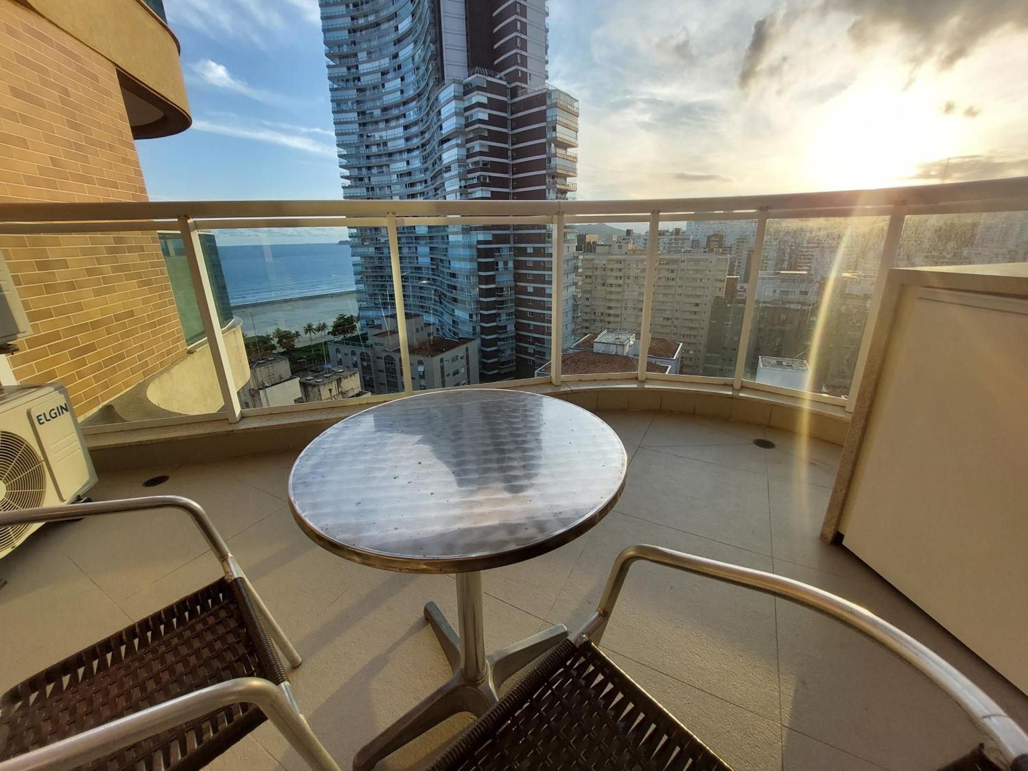 Apartamento Book Santos - Estanconfor 1804 - VISTA MAR Exterior foto