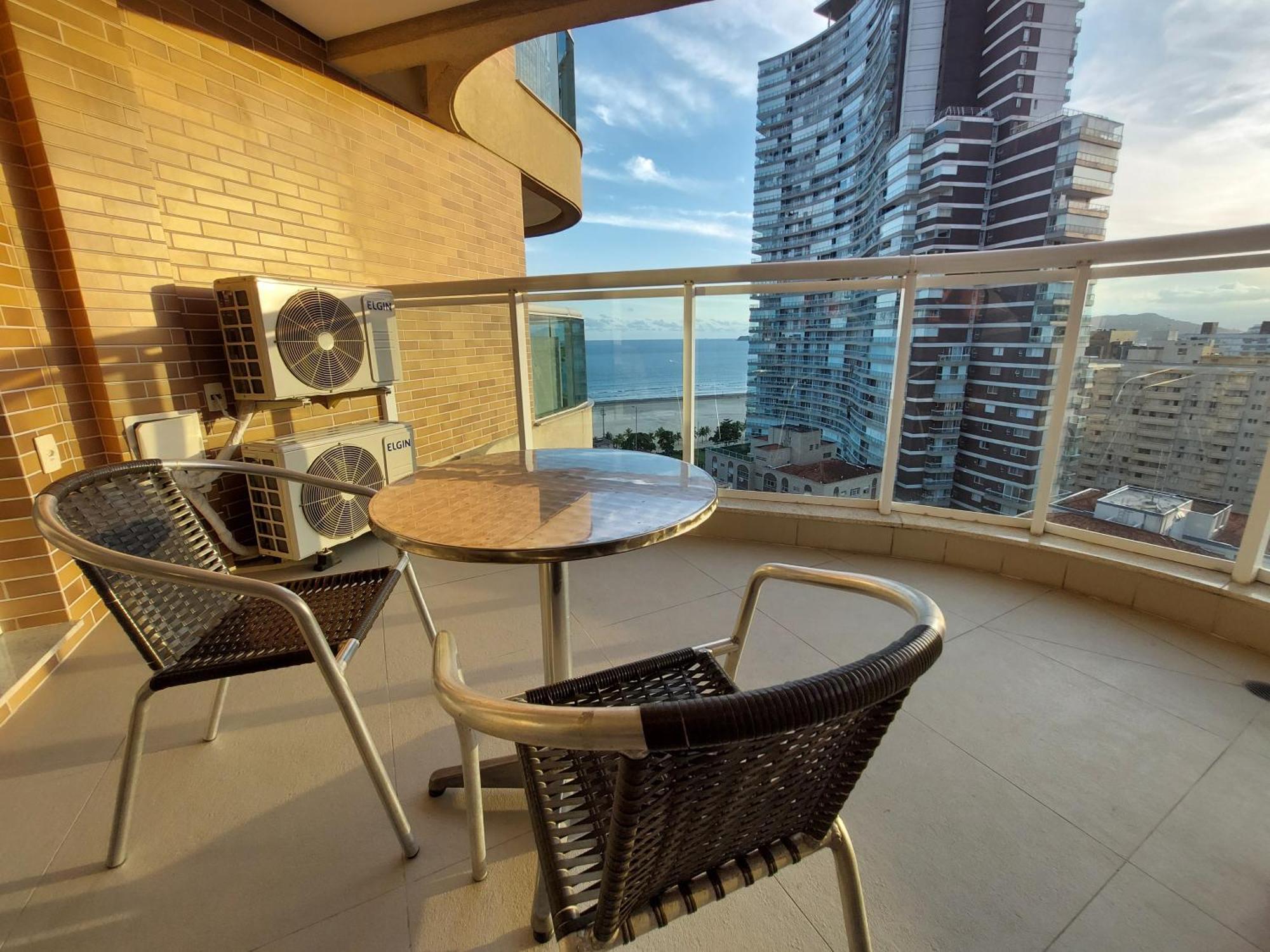 Apartamento Book Santos - Estanconfor 1804 - VISTA MAR Exterior foto