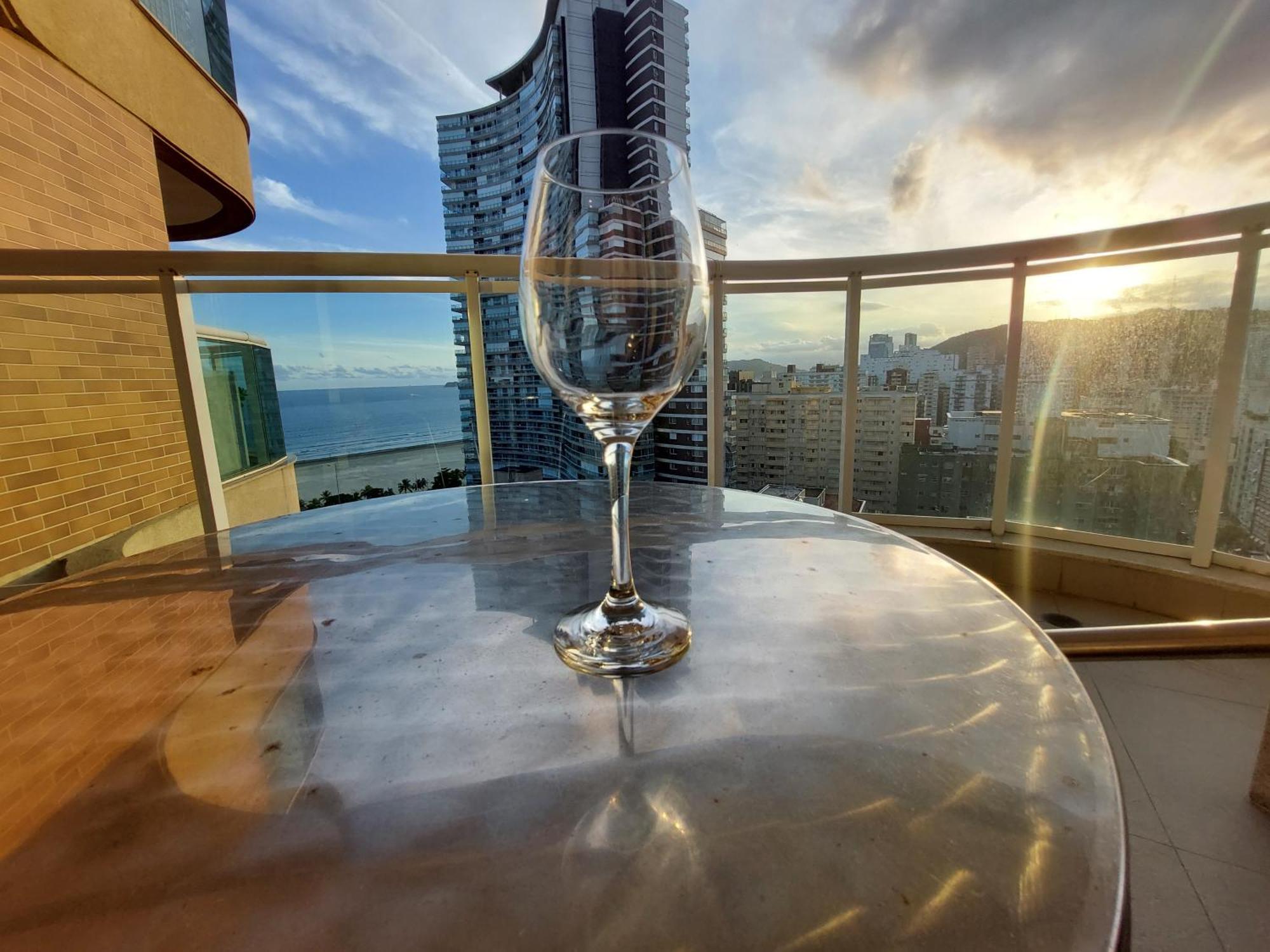 Apartamento Book Santos - Estanconfor 1804 - VISTA MAR Exterior foto